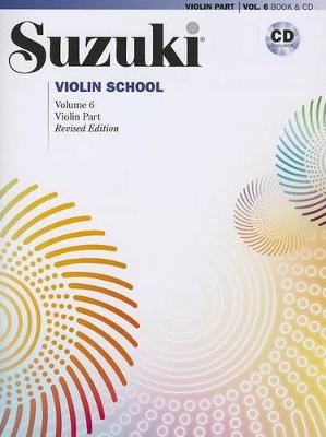 Book cover for Suzuki Violin School 6 + CD (Revised)