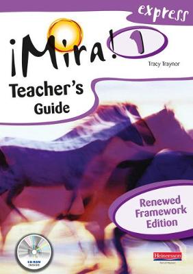Cover of Mira Express 1 Teacher's Guide Renewed Framework Edition