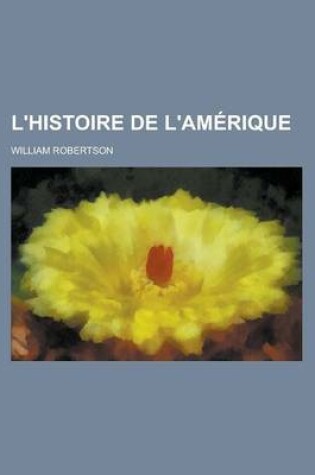 Cover of L'Histoire de L'Amerique