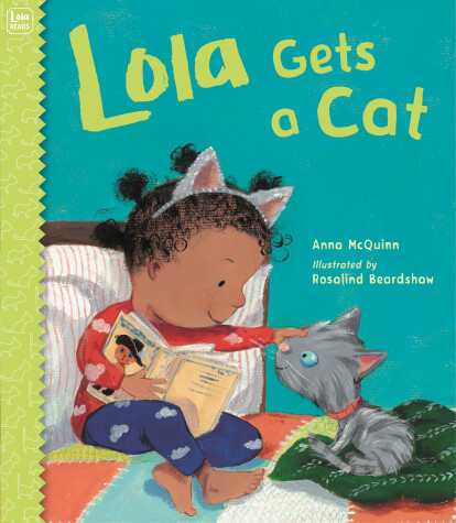 Book cover for Lola Gets a Cat