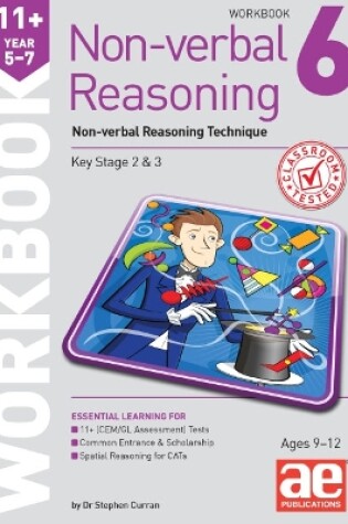 Cover of 11+ Non-verbal Reasoning Year 5-7 Workbook 6
