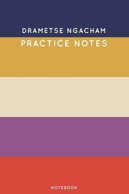 Book cover for Drametse Ngacham Practice Notes
