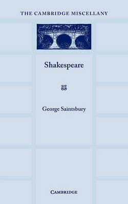 Book cover for Shakespeare