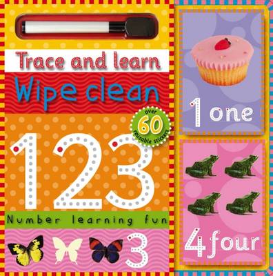 Cover of Trace and Learn Wipe Clean 123