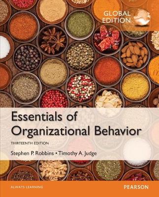 Book cover for Essentials of Organizational Behavior OLP with eText, Global Edition