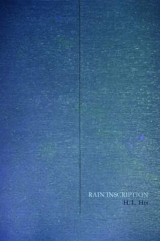 Cover of Rain Inscription