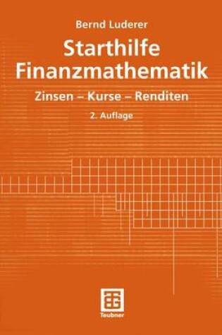 Cover of Starthilfe Finanzmathematik