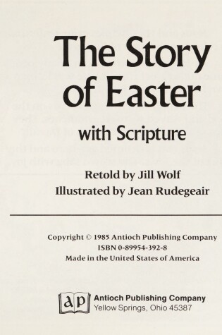 Cover of The Story of Easter with Scripture