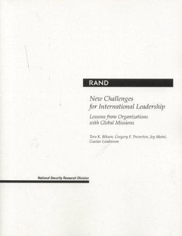 Book cover for New Challenges for International Leadership