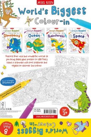 Cover of World's Biggest Colour-in 4-pack
