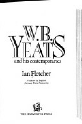 Cover of W.B.Yeats and His Contemporaries