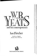 Book cover for W.B.Yeats and His Contemporaries