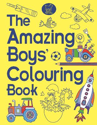 Book cover for The Amazing Boys' Colouring Book