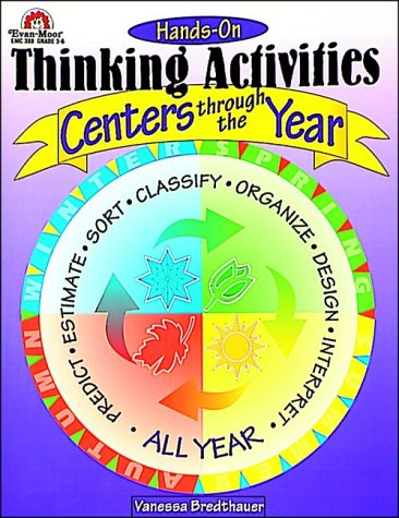 Book cover for Hands-On Thinking Activities-Centers Through the Year