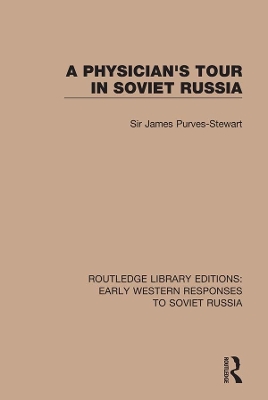 Book cover for A Physician's Tour in Soviet Russia