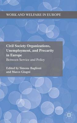 Book cover for Civil Society Organizations, Unemployment, and Precarity in Europe