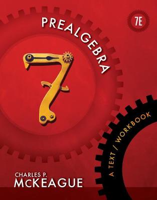 Book cover for Prealgebra