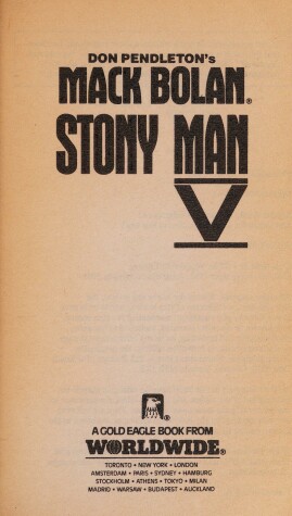 Book cover for Stony Man V