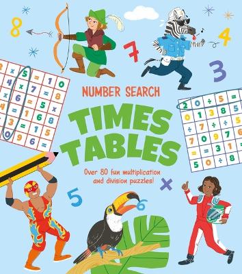 Book cover for Number Search: Times Tables
