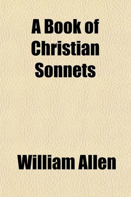 Book cover for A Book of Christian Sonnets