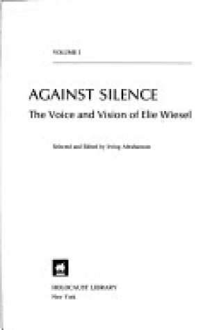 Cover of Against Silence