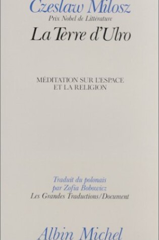 Cover of Terre D'Ulro (La)