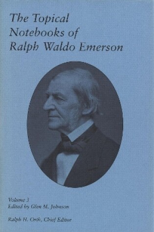 Cover of The Topical Notebooks of Ralph Waldo Emerson v. 3