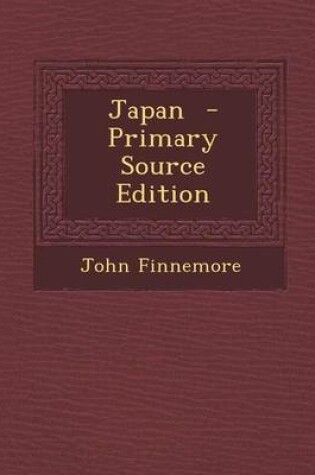 Cover of Japan - Primary Source Edition