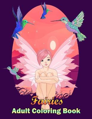 Book cover for Fairies Adult Coloring Book
