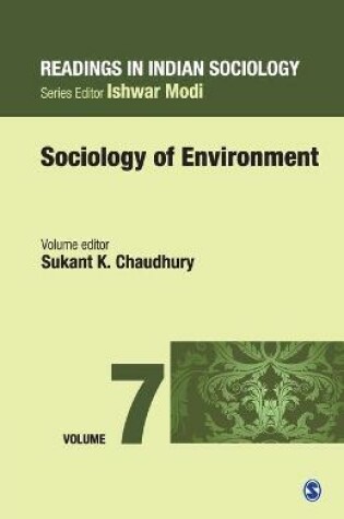 Cover of Sociology of Environment Readings in Indian Sociology