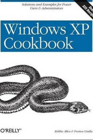 Cover of Windows XP Cookbook