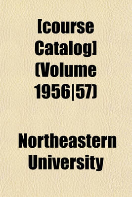 Book cover for [Course Catalog] (Volume 1956-57)