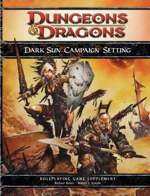 Book cover for Dark Sun Campaign Setting
