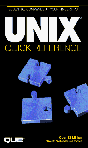 Cover of Unix Quick Reference