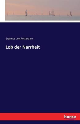 Book cover for Lob der Narrheit