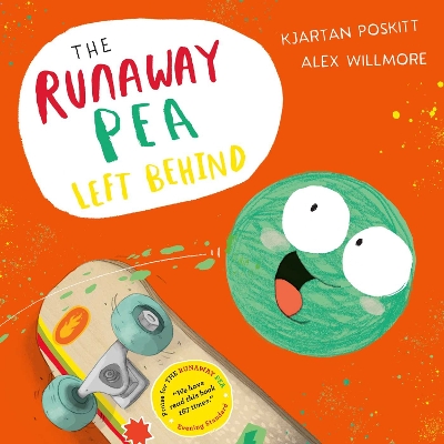 Book cover for The Runaway Pea Left Behind