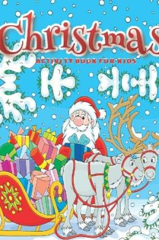 Cover of Christmas Activity Book for Kids