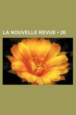 Cover of La Nouvelle Revue (20)