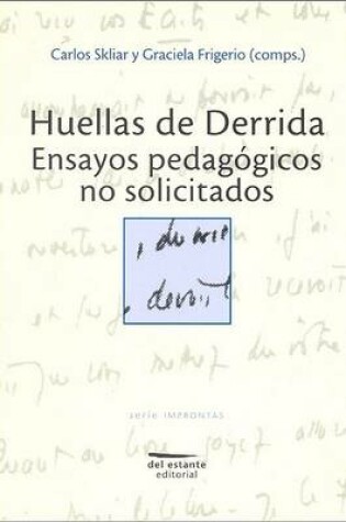 Cover of Huellas de Derrida