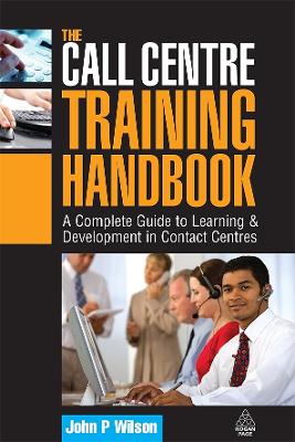 Book cover for The Call Centre Training Handbook