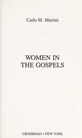 Book cover for Women in the Gospels