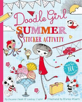 Book cover for Doodle Girl Summer Sticker Activity