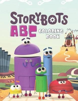 Book cover for StoryBots ABC Coloring Book