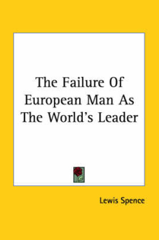 Cover of The Failure of European Man as the World's Leader