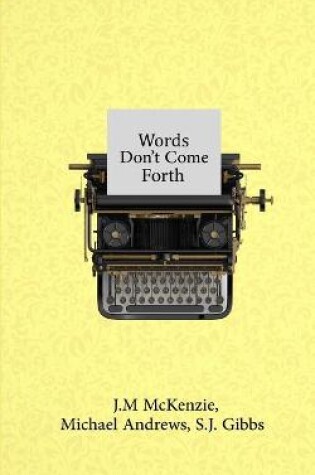 Cover of Words Don't Come Forth