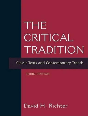 Book cover for The Critical Tradition