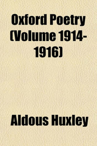 Cover of Oxford Poetry (Volume 1914-1916)