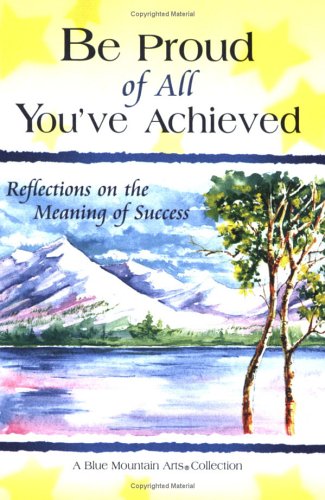 Book cover for Be Proud of All You'Ve Achieved