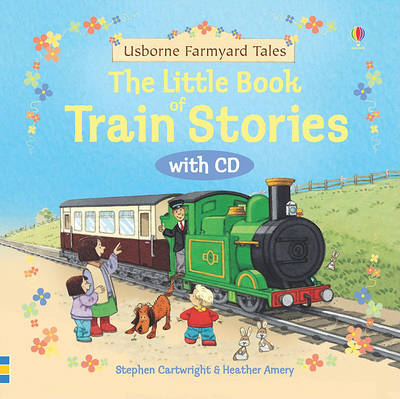 Book cover for Little Book of Train Stories with CD
