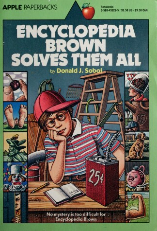 Book cover for Encyclopedia Brown Solves Them All